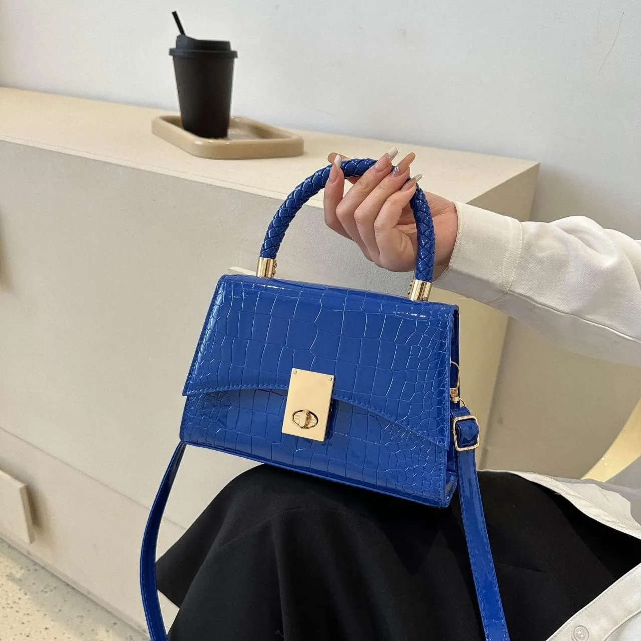 JHVYF Women Small Crossbody Bags Shoulder Bag Classic Satchel Handbags Ladies Cute Purses