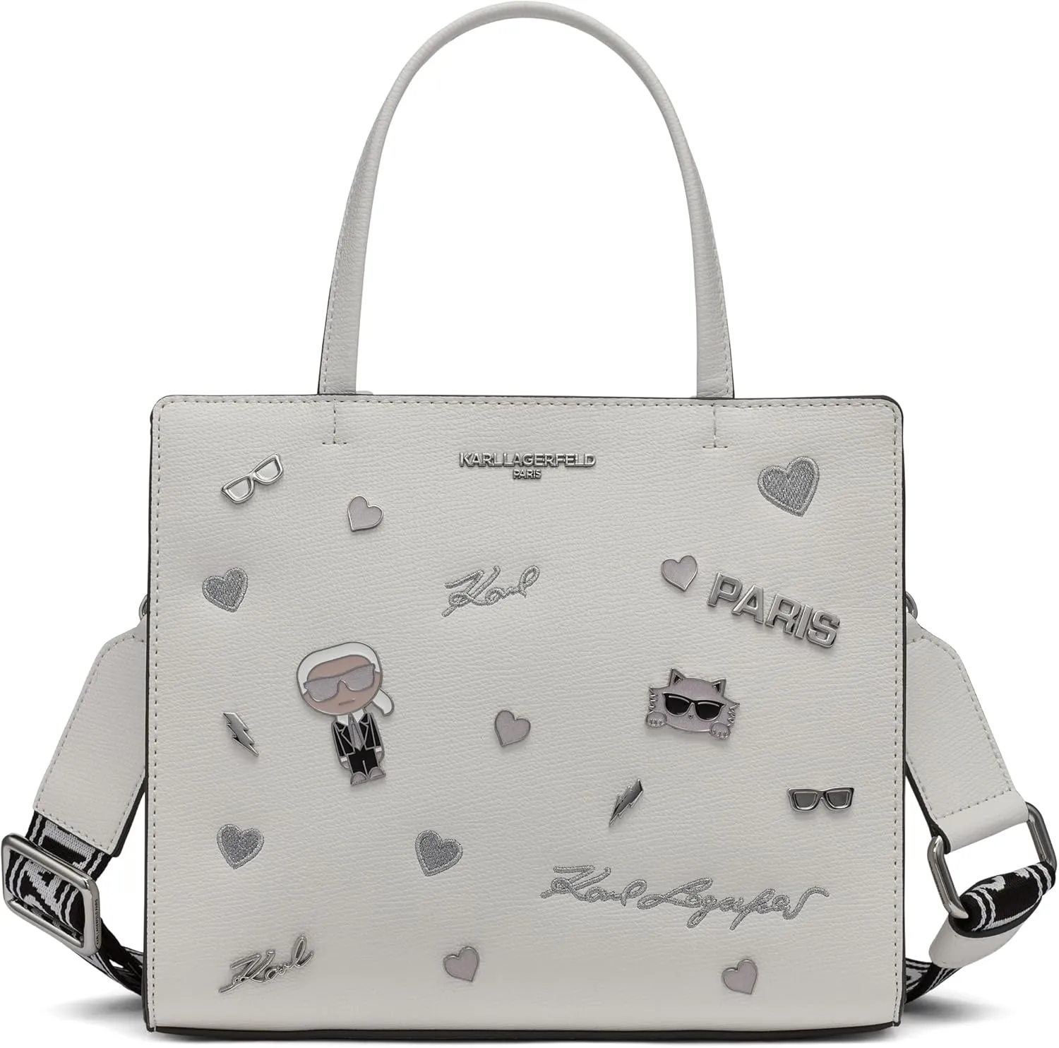 KARL LAGERFELD Paris Women's Maybelle Pin Satchel