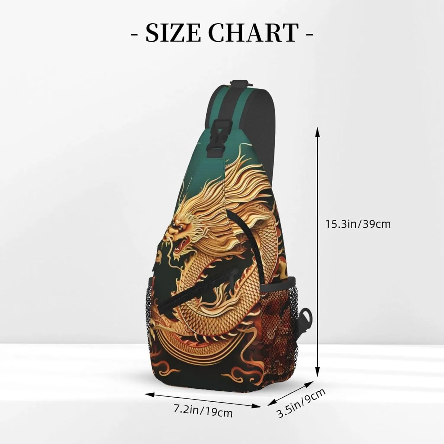 KHiry Sling Bag for Women Men Crossbody Bag Small Sling Backpack Opossum and Roses Chest Bag Hiking Daypack