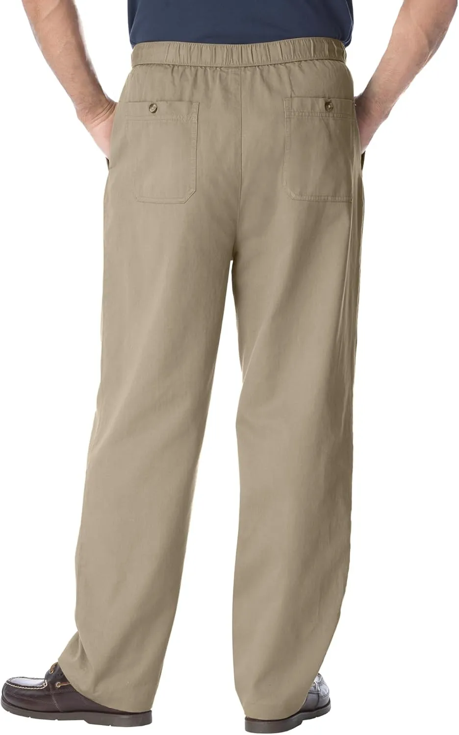 KingSize Men's Big & Tall Knockarounds Full-Elastic Waist Pants