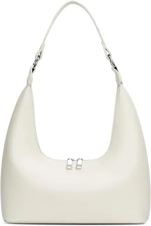KKXIU Shoulder Bags for Women, Underarm Hobo Handbag Clutch Crossbody Purse with Removable Strap and Zipper Closure