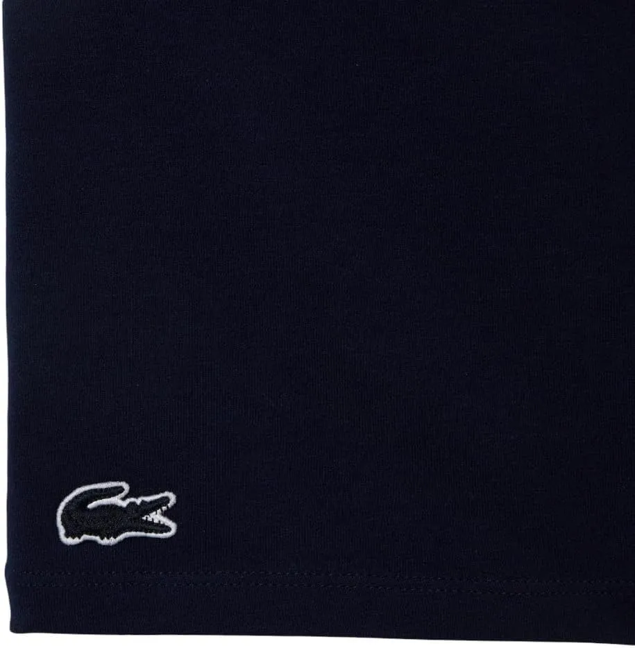 Lacoste Men's Striped Waist Long Boxer Briefs
