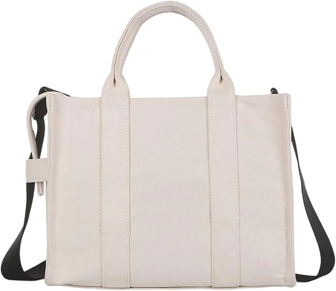 Ladies Handbags Large Capacity Tote Bags Shopping Bags Simple Tote Shoulder Bags Black Tote Bags