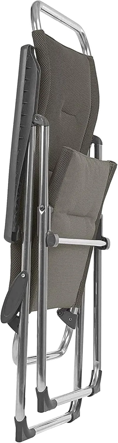 Lafuma ALU CHAM Folding Patio Chair, Taupe