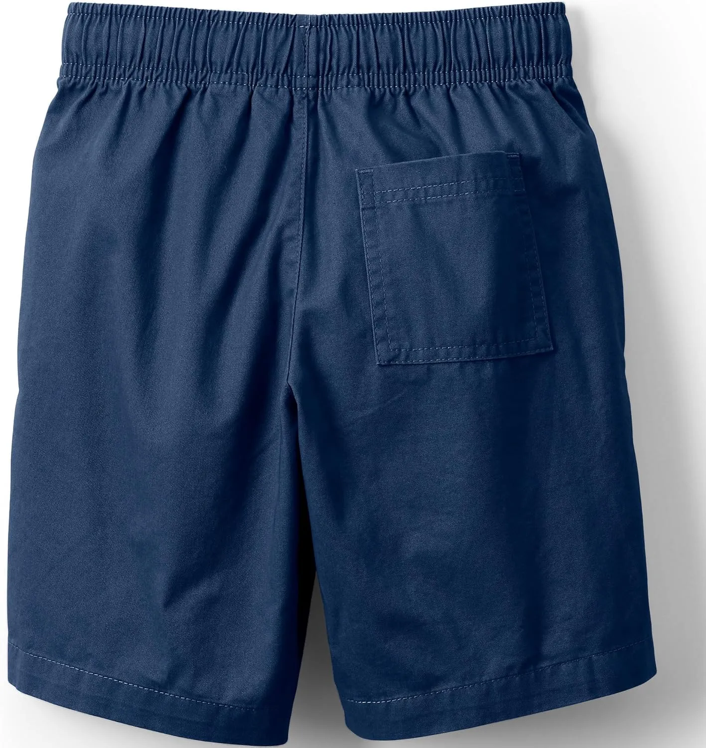 Lands' End Kids Husky Pull On Elastic Waist Shorts