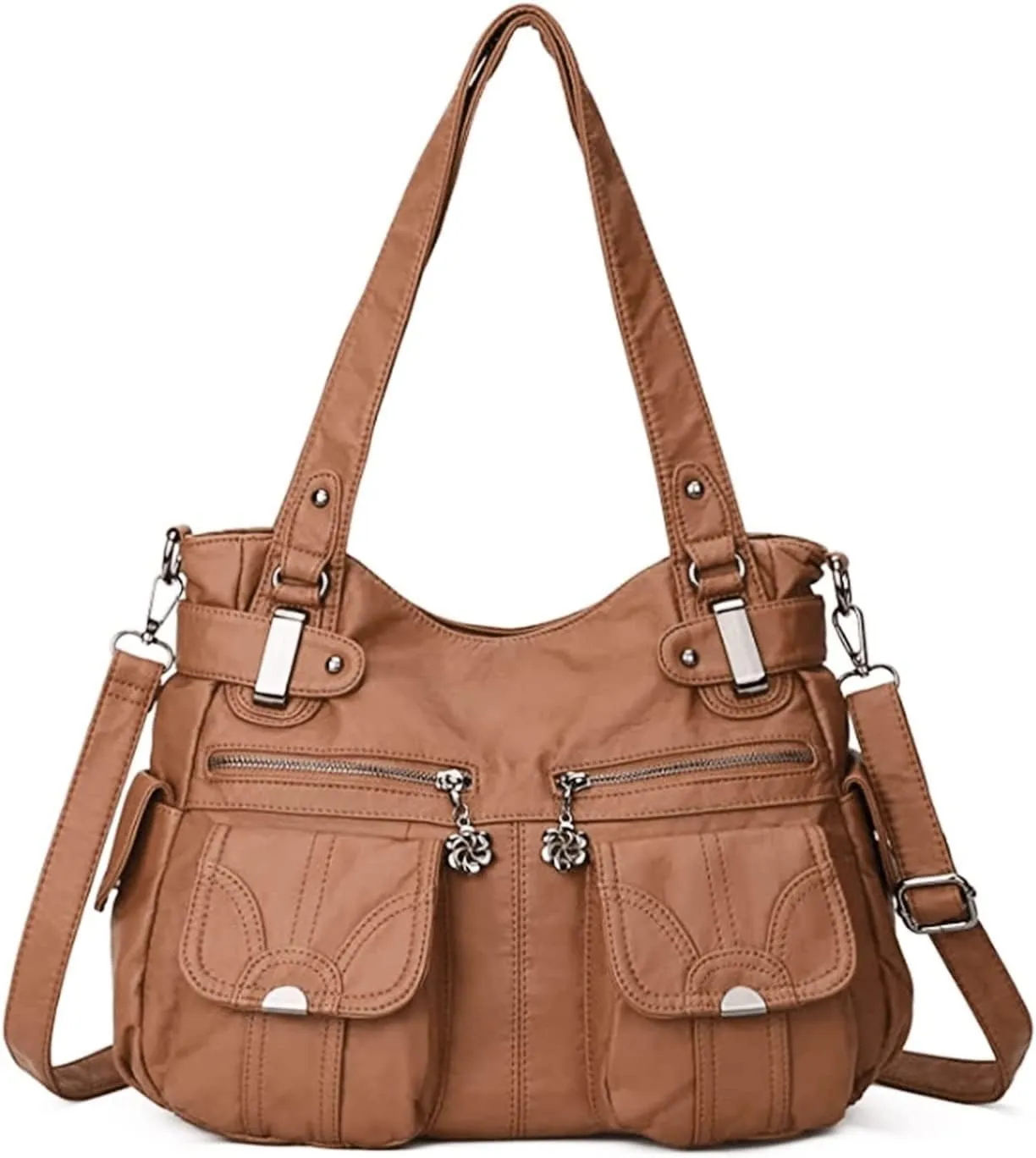 Large Hobo Bags Women's Crossbody Shoulder Bag Vintage Satchel Purse