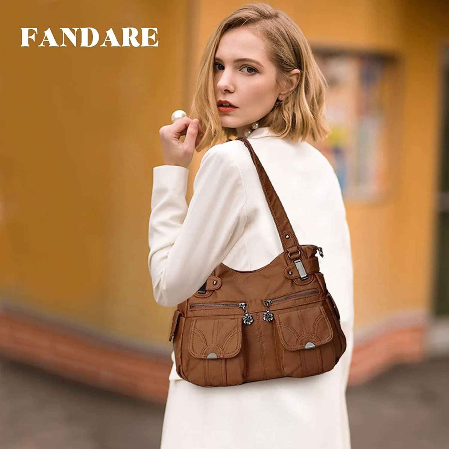Large Hobo Bags Women's Crossbody Shoulder Bag Vintage Satchel Purse