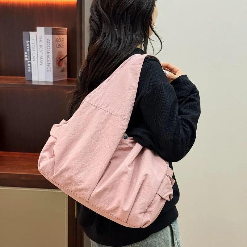 Large Hobo Shoulder Bag for Women - Work & Travel Tote Purse