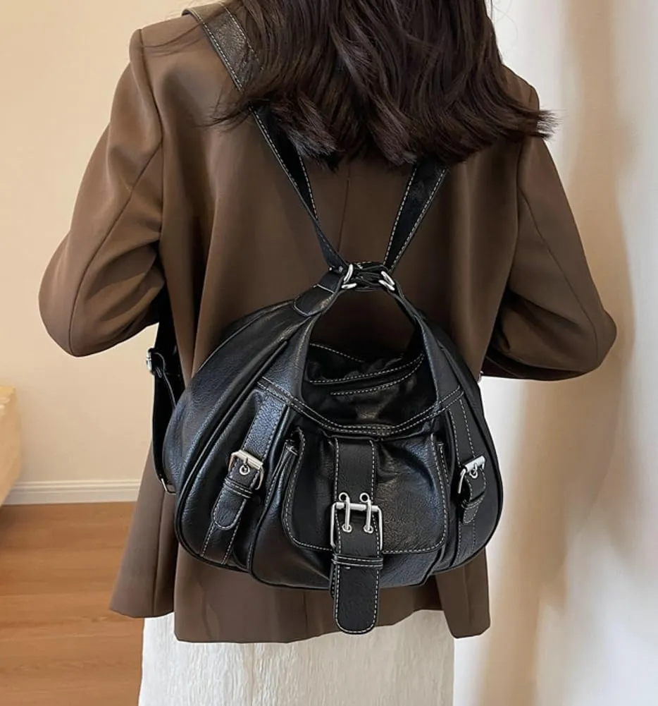 Large Shoulder Handbag Hobo Bags Satchel Crossbody Bags For Women Trendy Fashion Shoulder Bag Vintage Underarm Bag