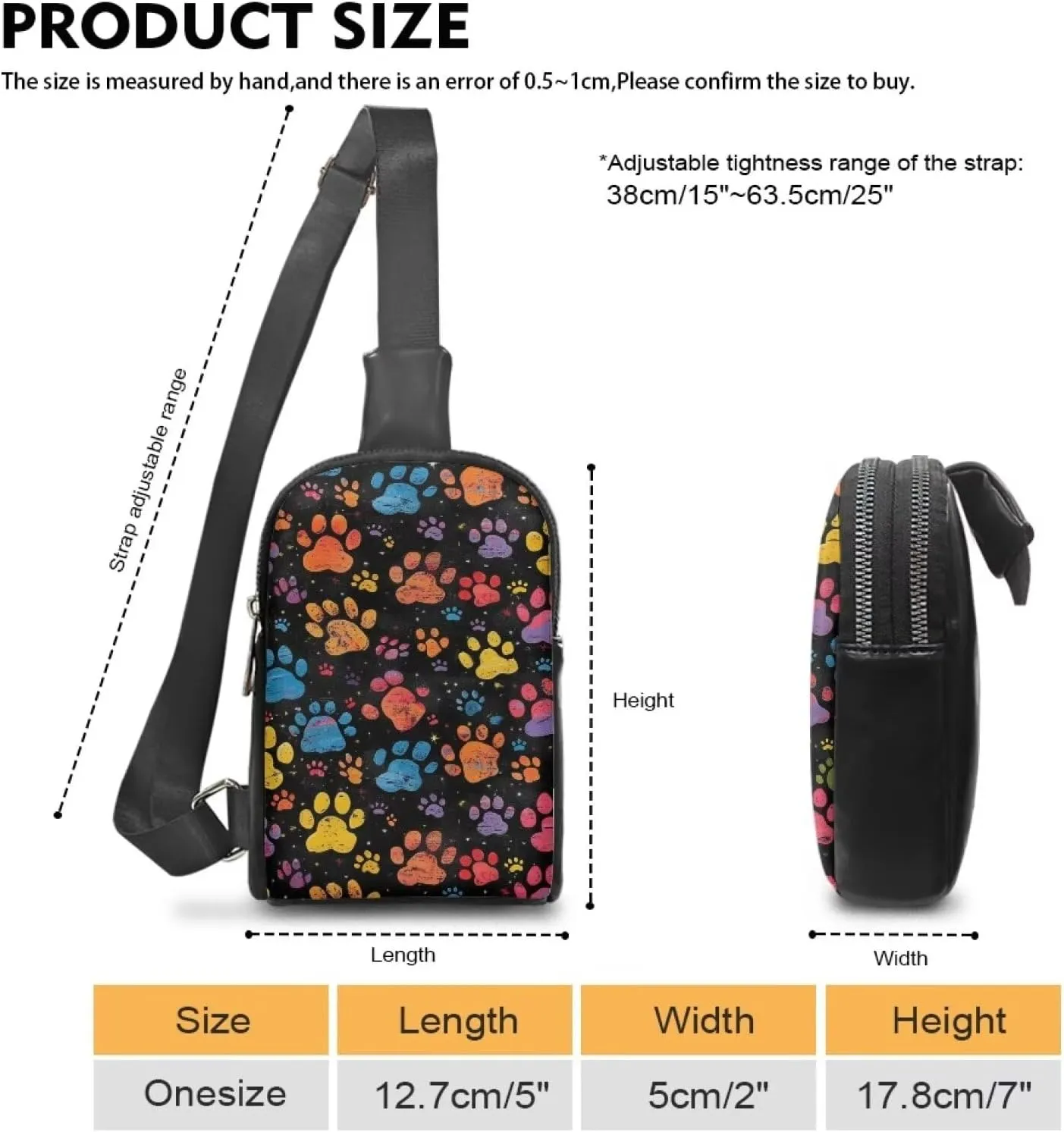 Leahter Small Sling Bag for Women,RFID Crossbody Bag Crossbody Purse for Women Gift
