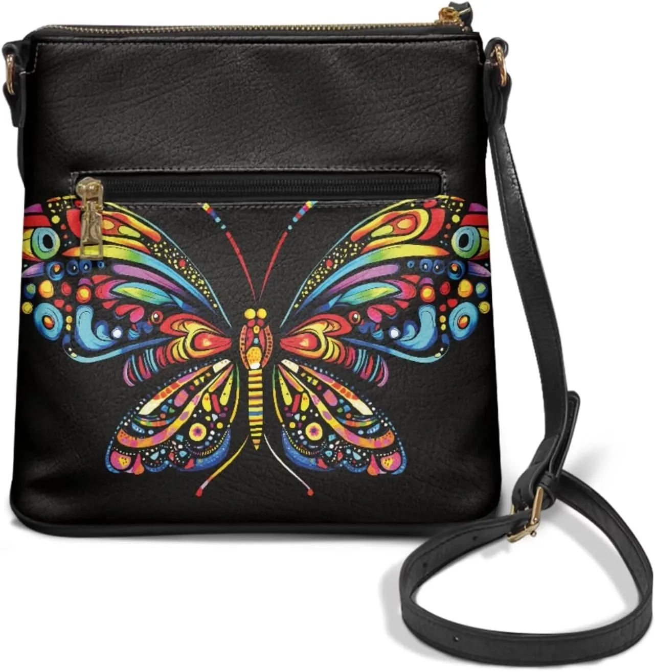 Leather Crossbody Bags for Women Fashion Shoulder Bag with Matching Wallet Casual Hobo Purses Handbags