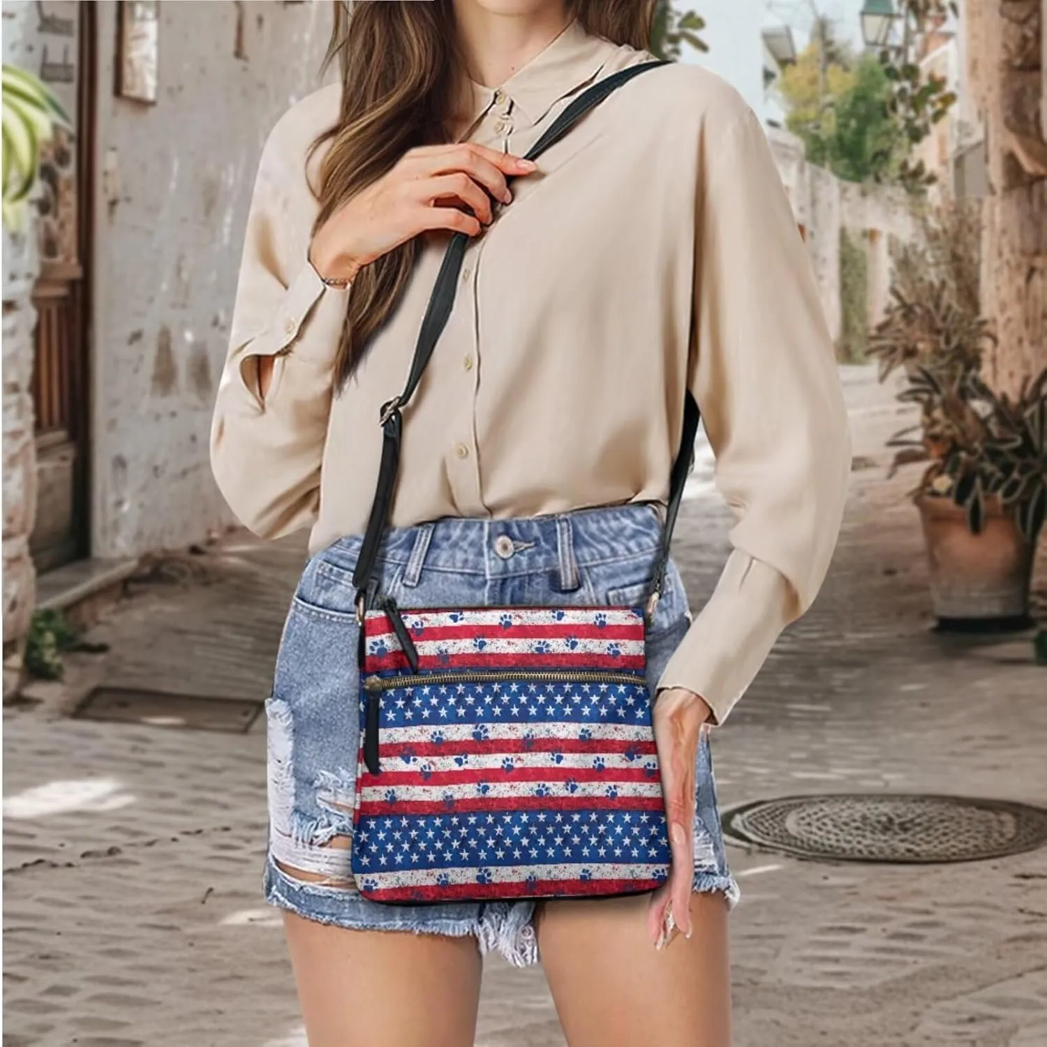 Leather Crossbody Bags with Matching Wallet for Women Casual Hobo Purses Lady Shoulder Bag Handbags