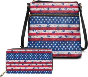 Leather Crossbody Bags with Matching Wallet for Women Casual Hobo Purses Lady Shoulder Bag Handbags
