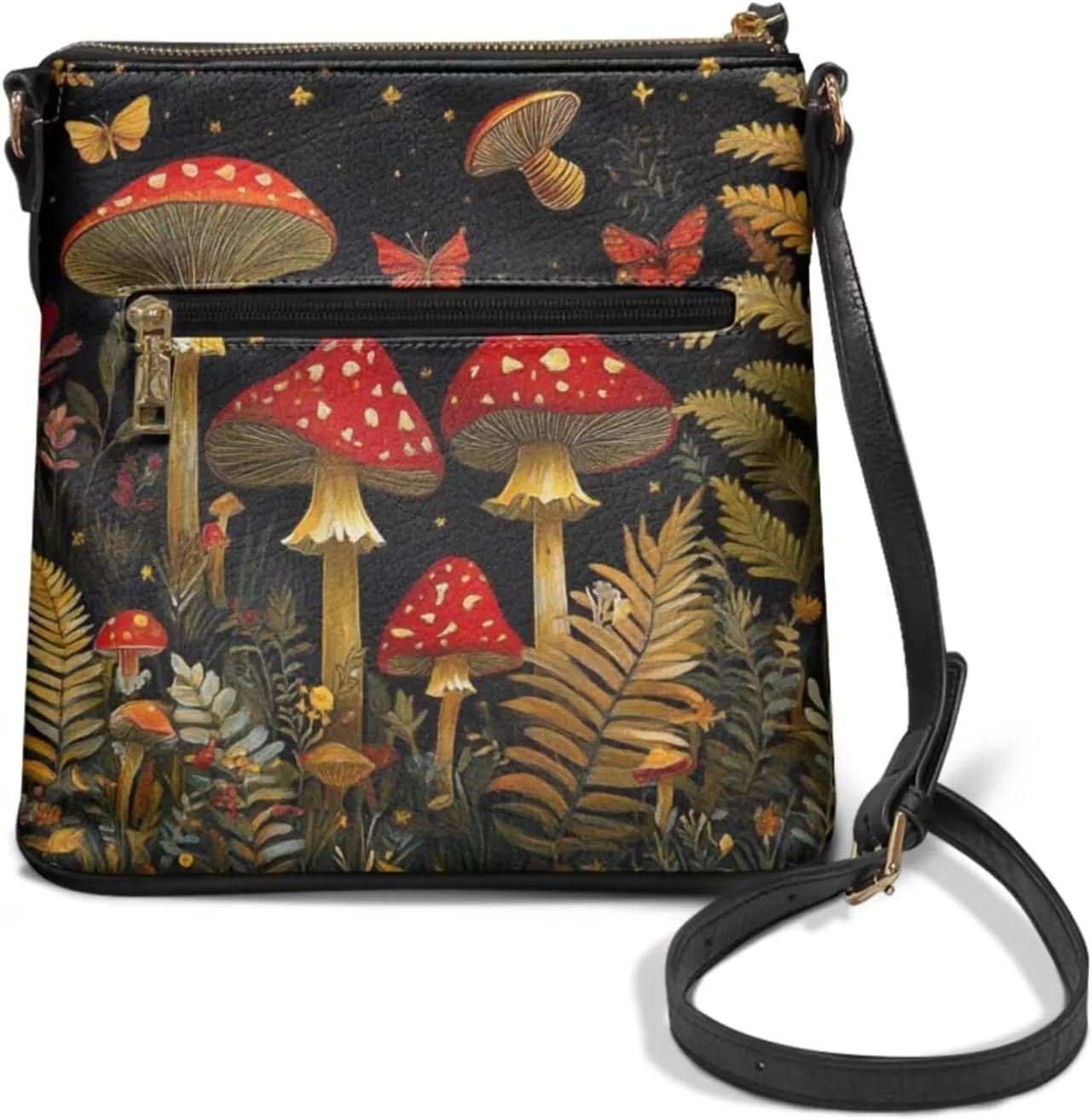 Leather Crossbody Bags with Matching Wallet for Women Casual Hobo Purses Lady Shoulder Bag Handbags
