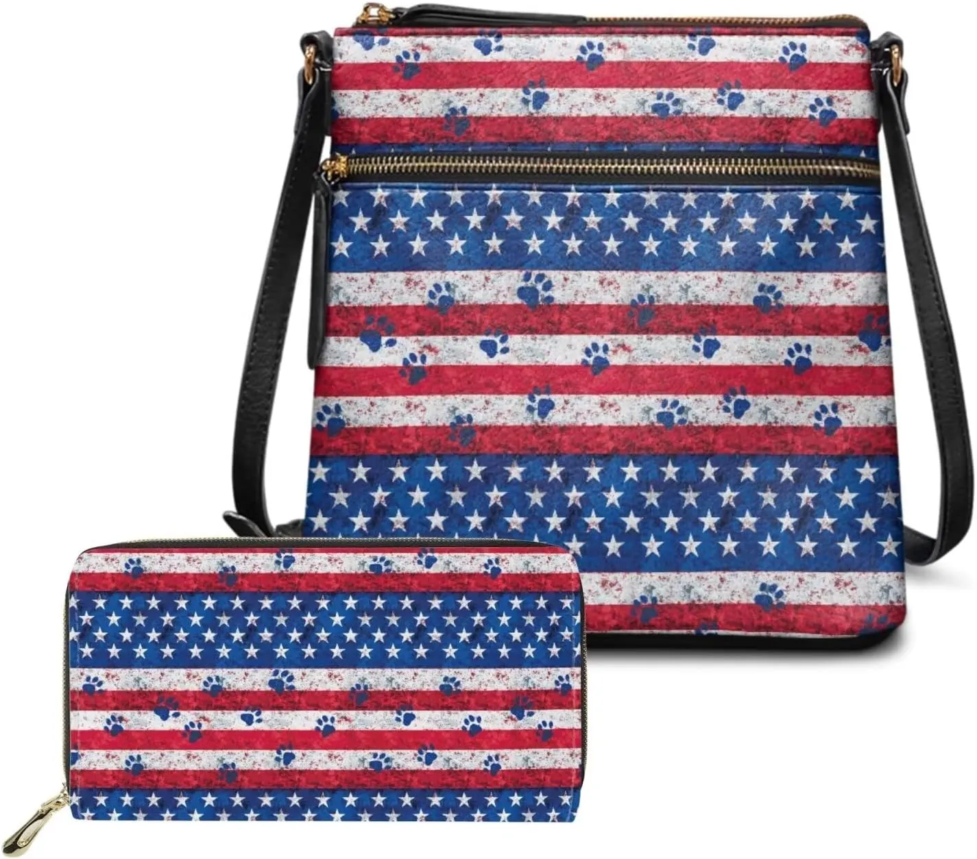 Leather Crossbody Bags with Matching Wallet for Women Casual Hobo Purses Lady Shoulder Bag Handbags
