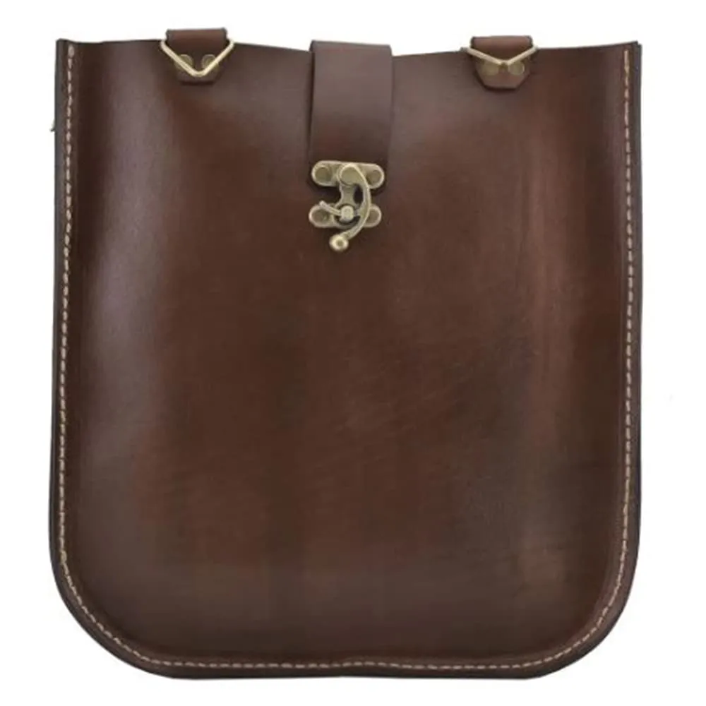 Leather Tote Bag For Women Pebbled Leather Shoulder Bag Structured Leather Handbag (Milky)