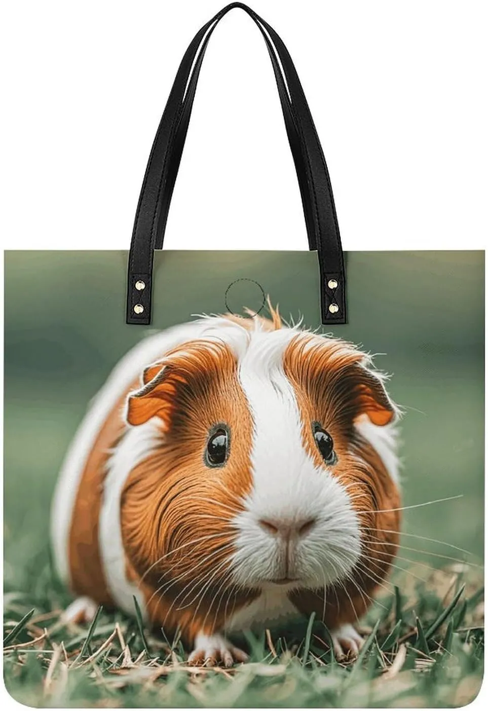 Leather Tote Shoulder Handbag Cut Guinea Tote Bag for Woman Shopping Bags for Work Travel
