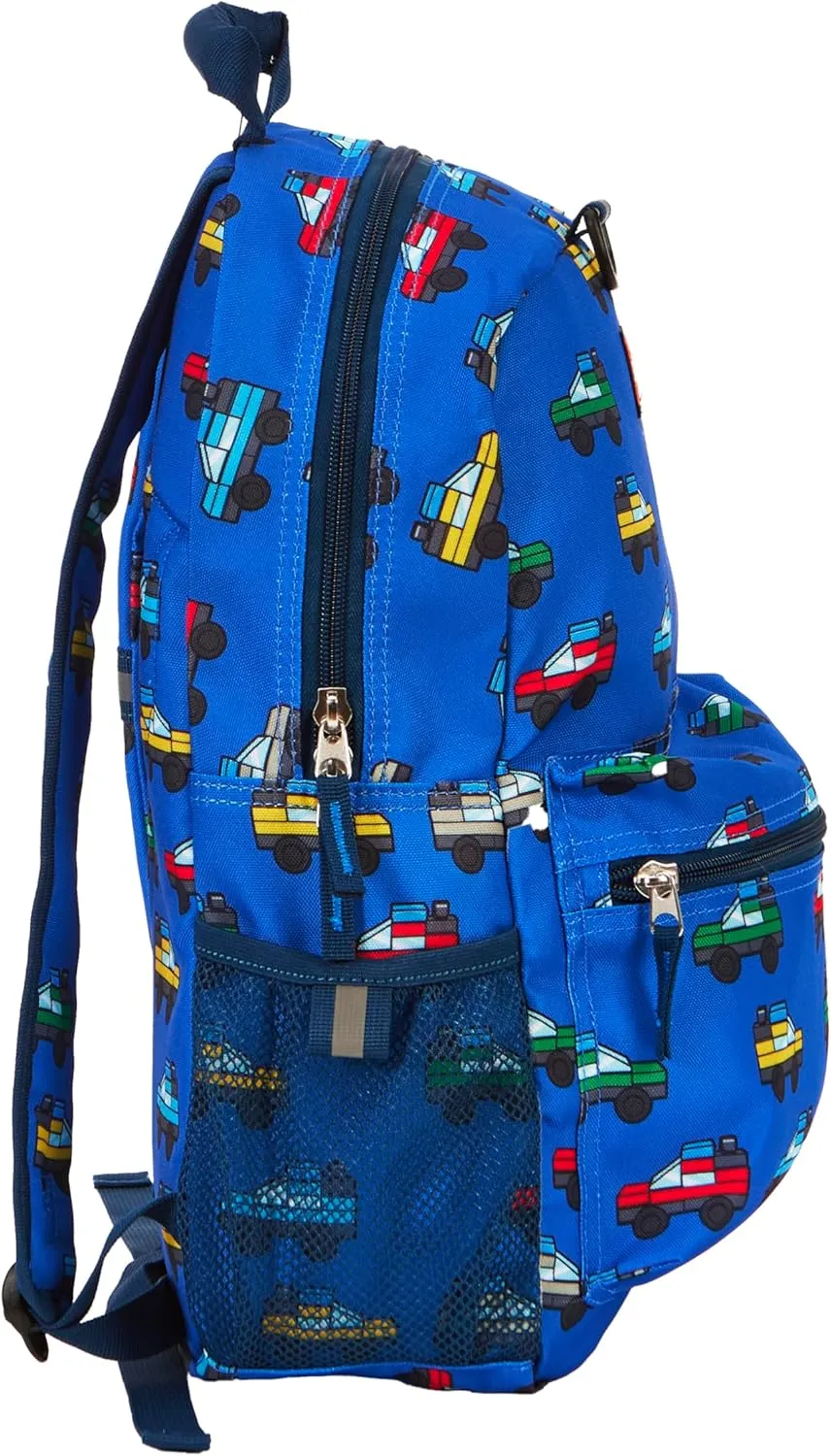 LEGO ICONIC PRINTS BACKPACK - CARS IN BLUE