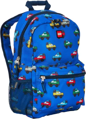 LEGO ICONIC PRINTS BACKPACK - CARS IN BLUE