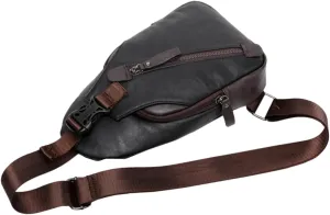 Lightweight Sling Bag Men's Crossbody Chest Bag for Business Outdoor Sports