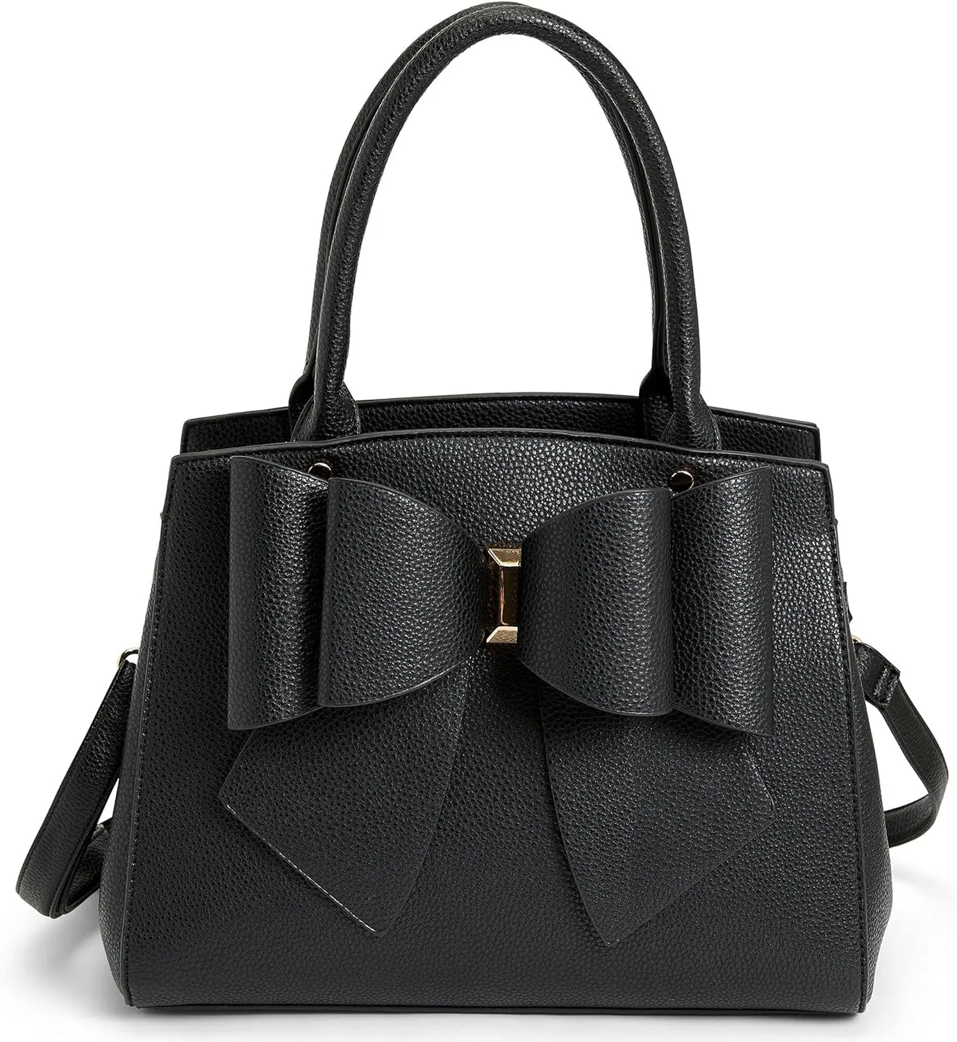 Like Dreams Vegan Leather Tote Bag for Women - Elegant Bowtie Satchel Purse, Stylish Handbag & Purse for Women