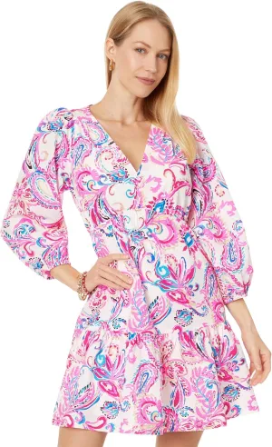 Lilly Pulitzer Women's Deacon 3/4 Sleeve V-Neck