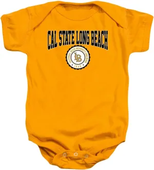 LOGOVISION California State University Long Beach Collegiate Seal Unisex Infant Snap Suit for Baby