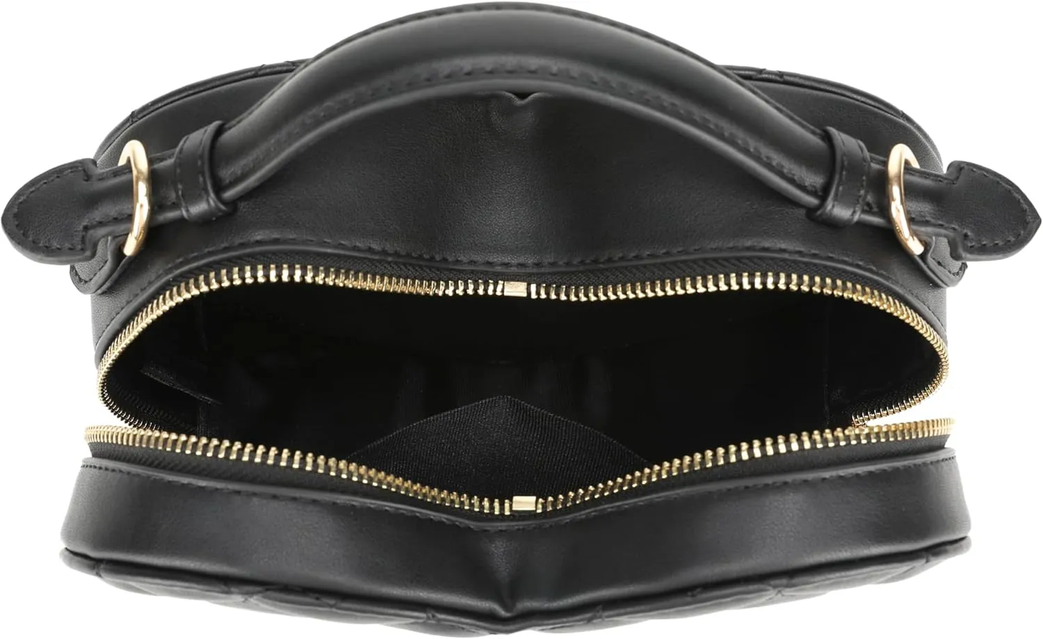 lola mae Heart Shape Satchel Crossbody Purse for women Zip Around Shoulder Bag