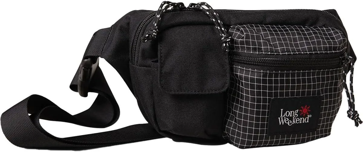 Long Weekend Monterey Sling – Compact Weatherproof Sling Bag for 35mm Cameras, Point & Shoots, and Everyday Essentials (Black)