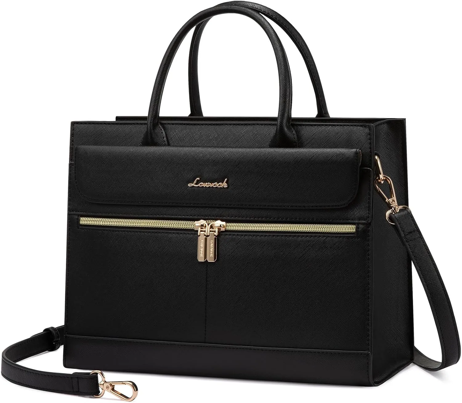 LOVEVOOK Purses and Handbags for Women,Leather Shoulder Bag Black Purse Tote,Satchel Crossbody Bags Top Handle for Ladies