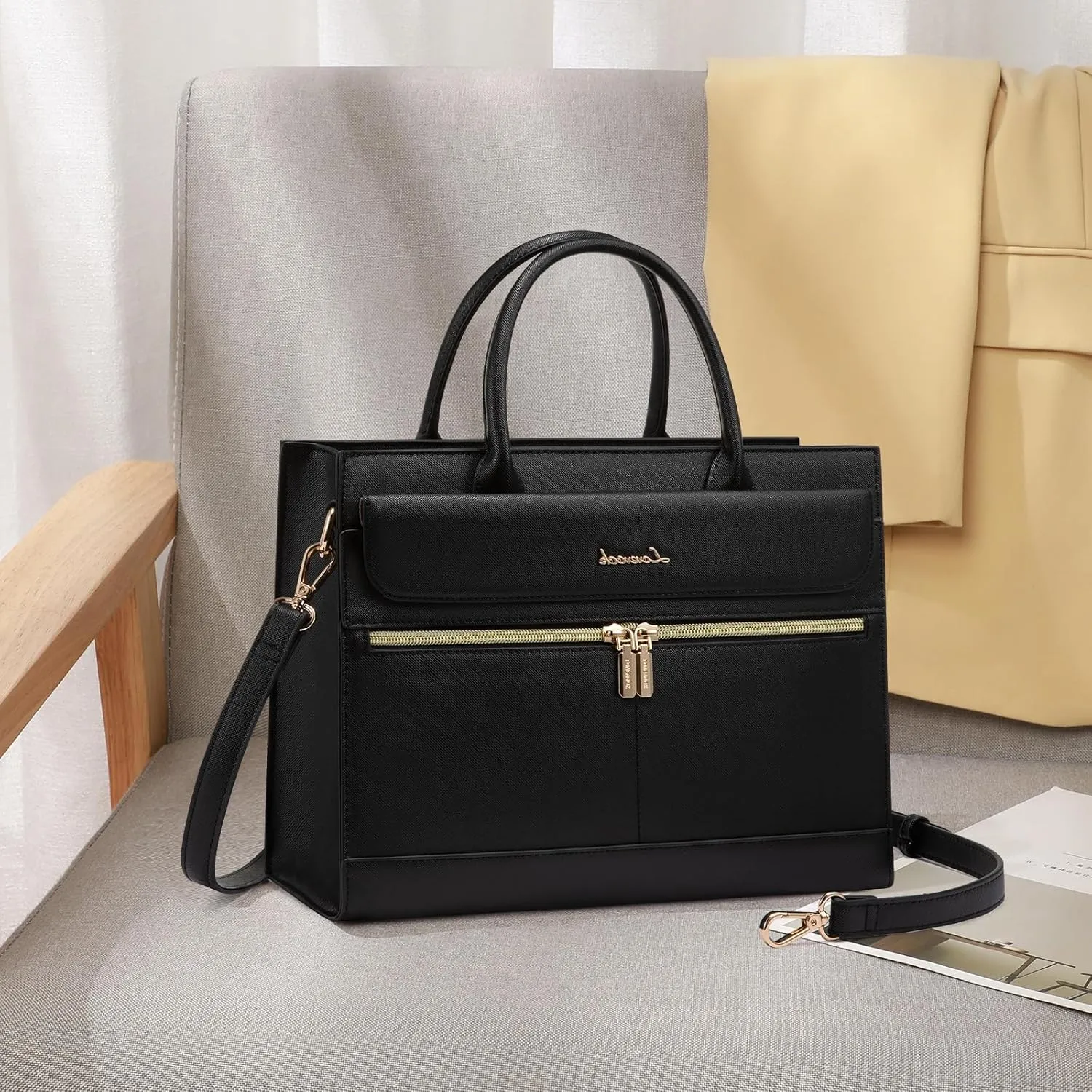 LOVEVOOK Purses and Handbags for Women,Leather Shoulder Bag Black Purse Tote,Satchel Crossbody Bags Top Handle for Ladies