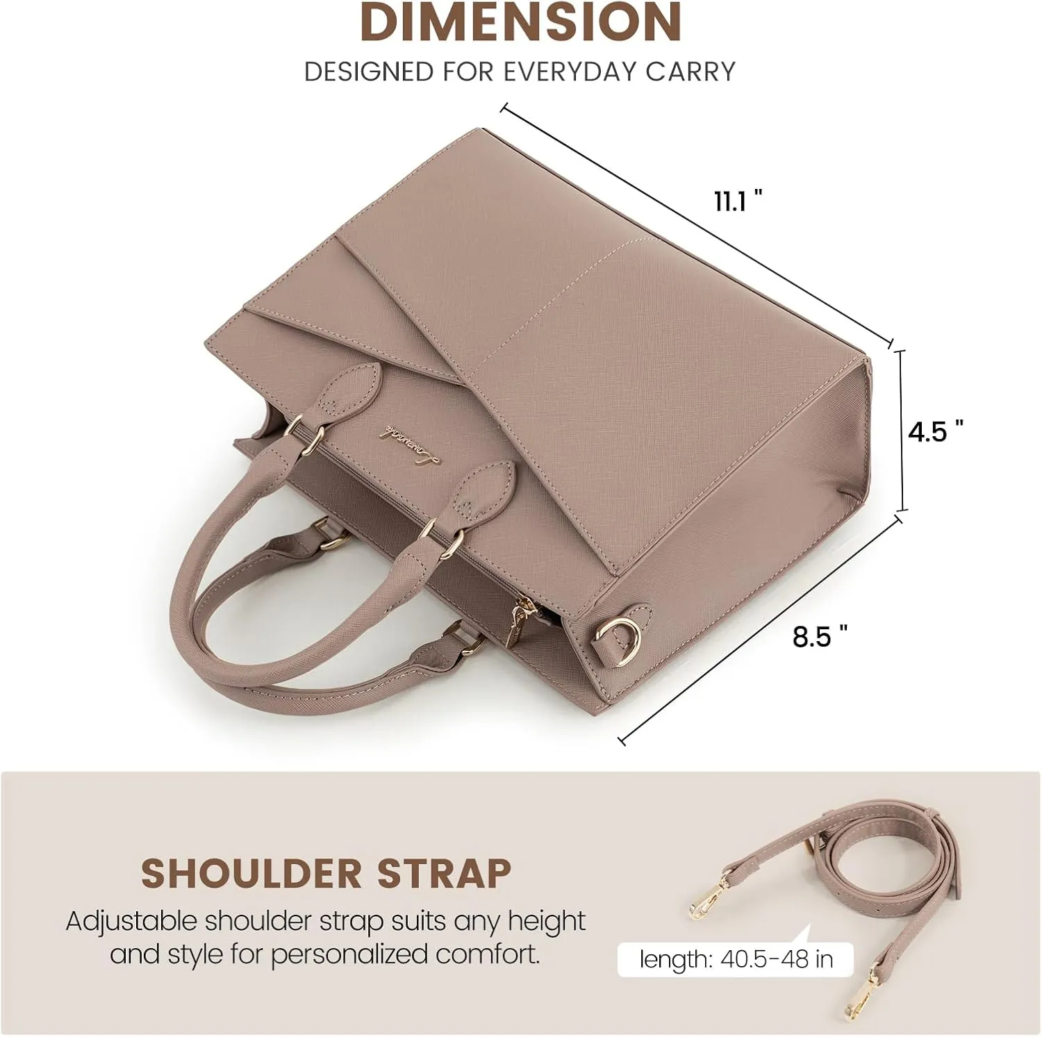 LOVEVOOK Purses for Women,Satchel Handbags Tote Bag, Black Pu Leather Shoulder Crossbody Top Handle Purse with Zipper
