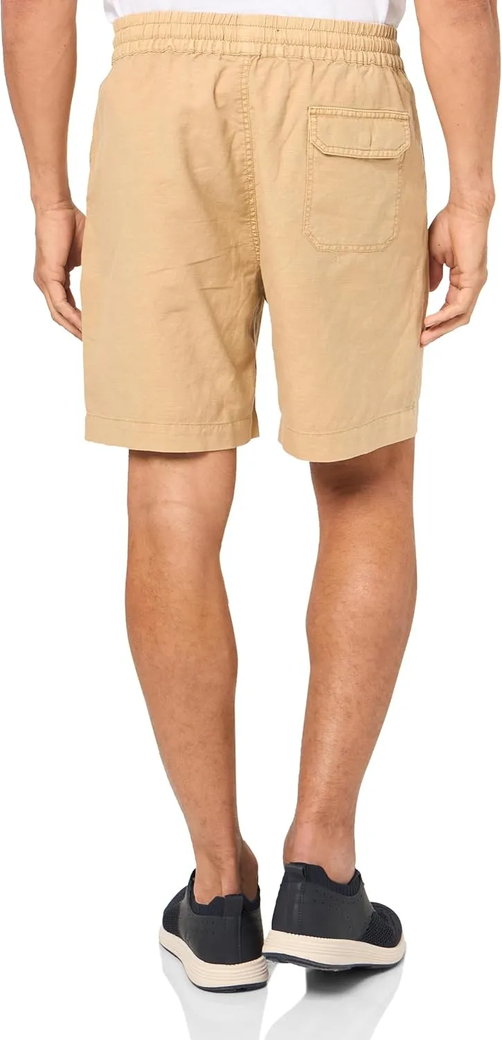 Lucky Brand Men's 7" Linen Pull-on Shorts