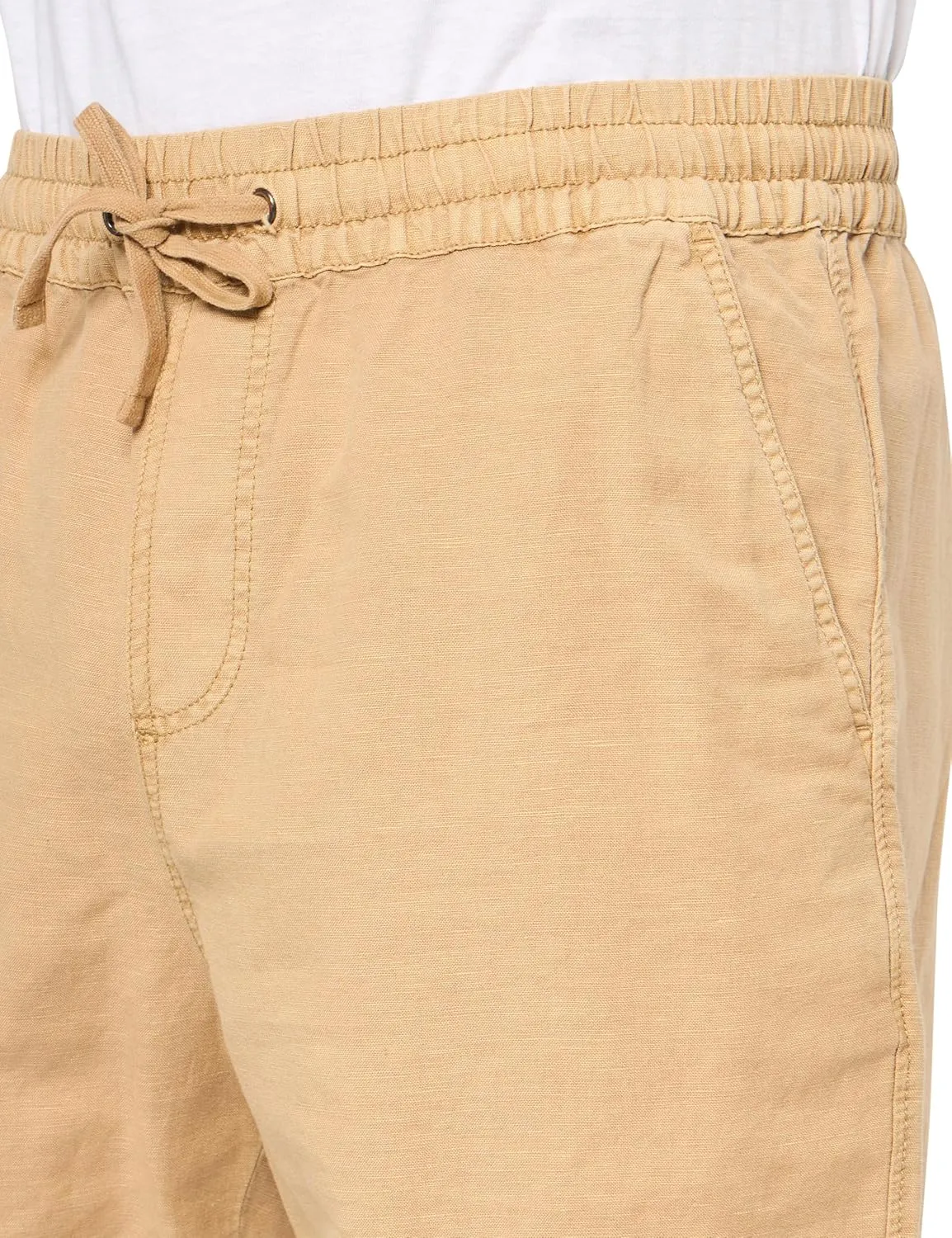 Lucky Brand Men's 7" Linen Pull-on Shorts