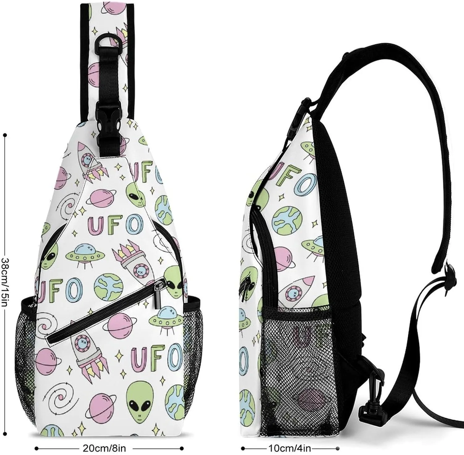 Macaw Pineapple And Flowers Versatile And Convenient Multipurpose Crossbody Bag - Perfect for Travel And Hiking