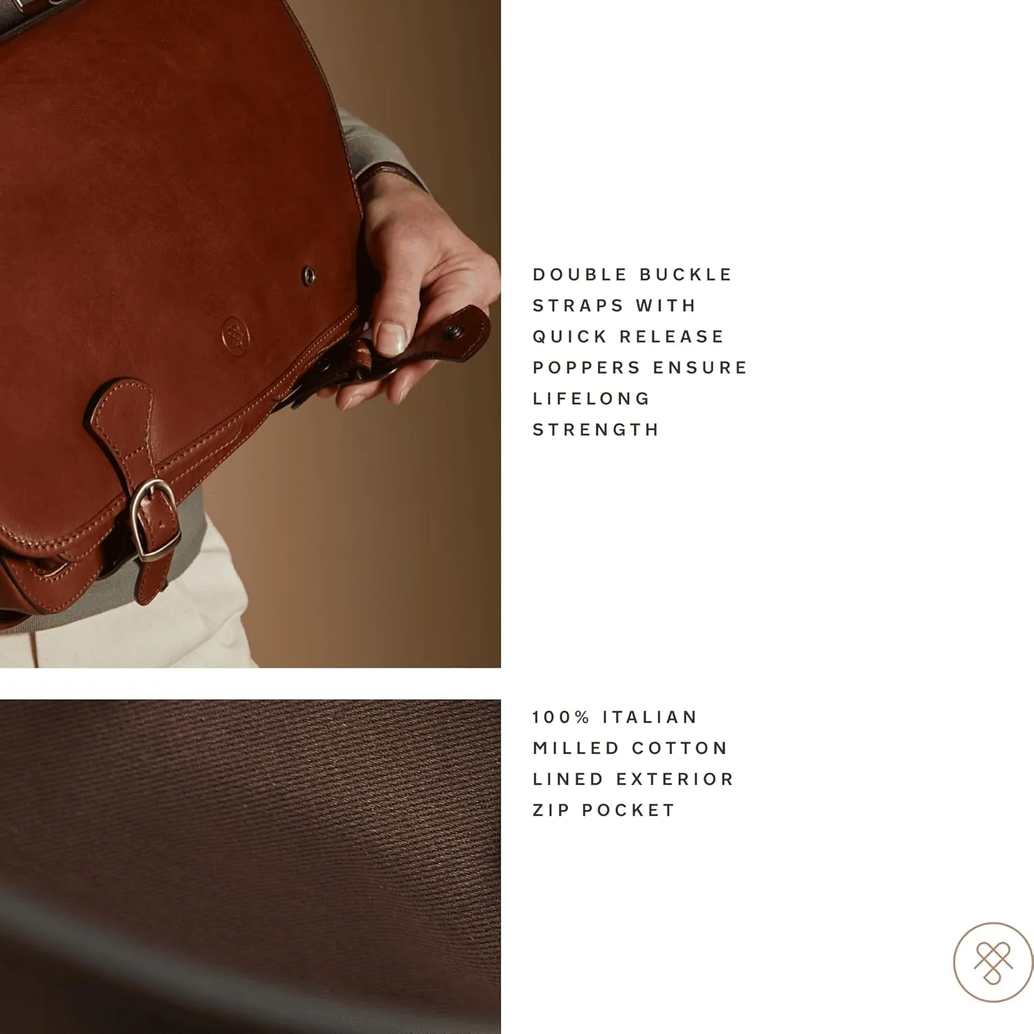 Maxwell Scott - Mens Luxury Leather Full Grain Satchel Briefcase Bag - 2 Section for Laptop - Handmade In Italy- The Jesolo2