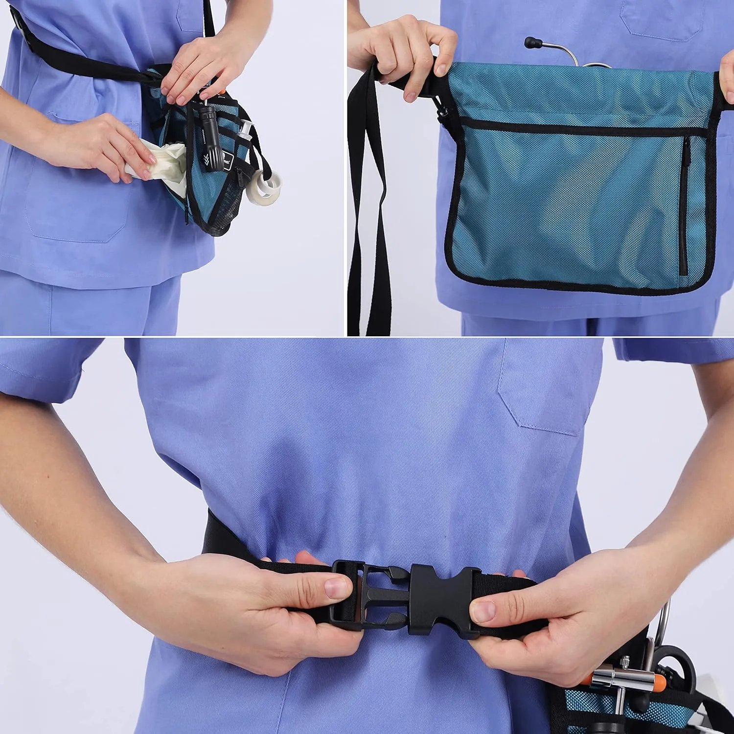 Medical Organizer Belt,Nurse fanny pack, Nurse Fanny Pack for Work ，Kit Practical Waist Bag for Nurses，