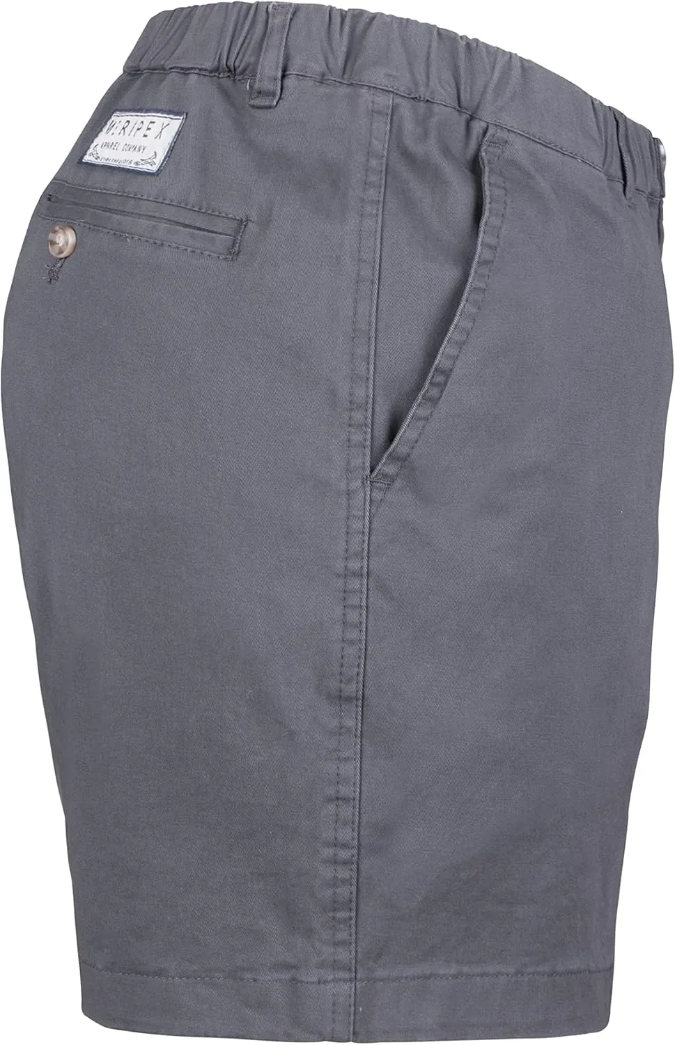 Men's 5.5" Inseam Elastic-Waist Short Shorts 4-Way Stretch
