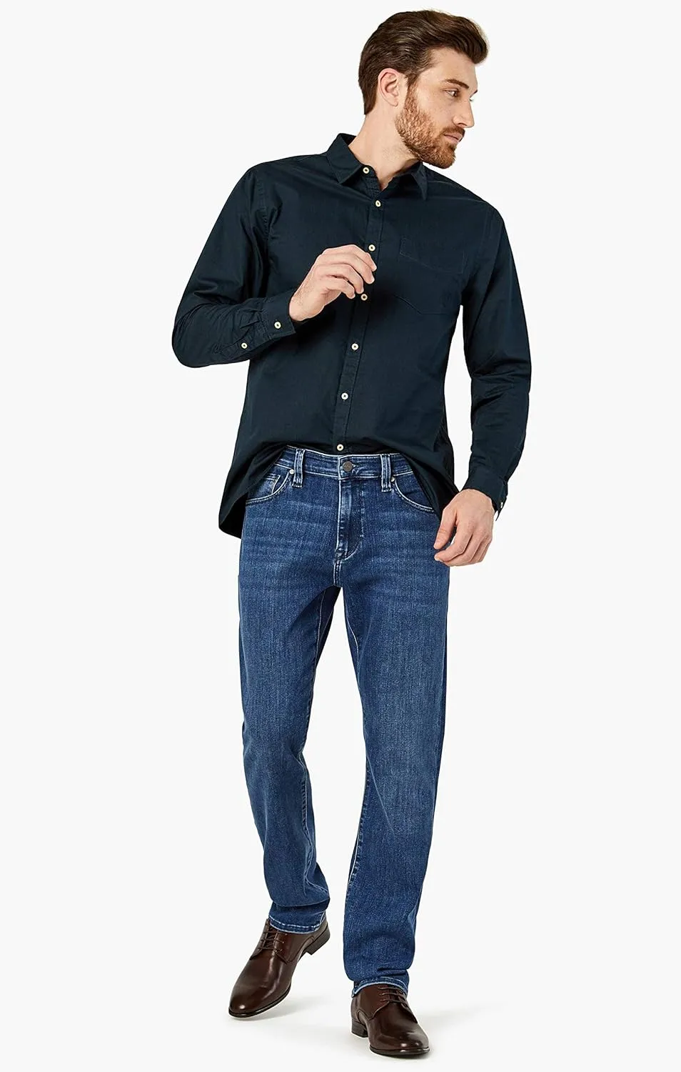 Men's Charisma Comfort Rise Relaxed Straight Leg Jeans
