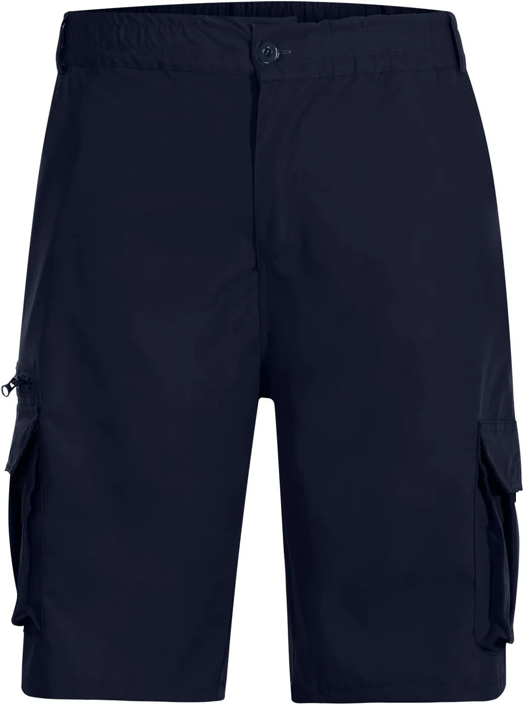 Mens Elastic Waist Cargo Shorts,2024 Summer Casual Bermuda Shorts with Pockets Trendy, Large