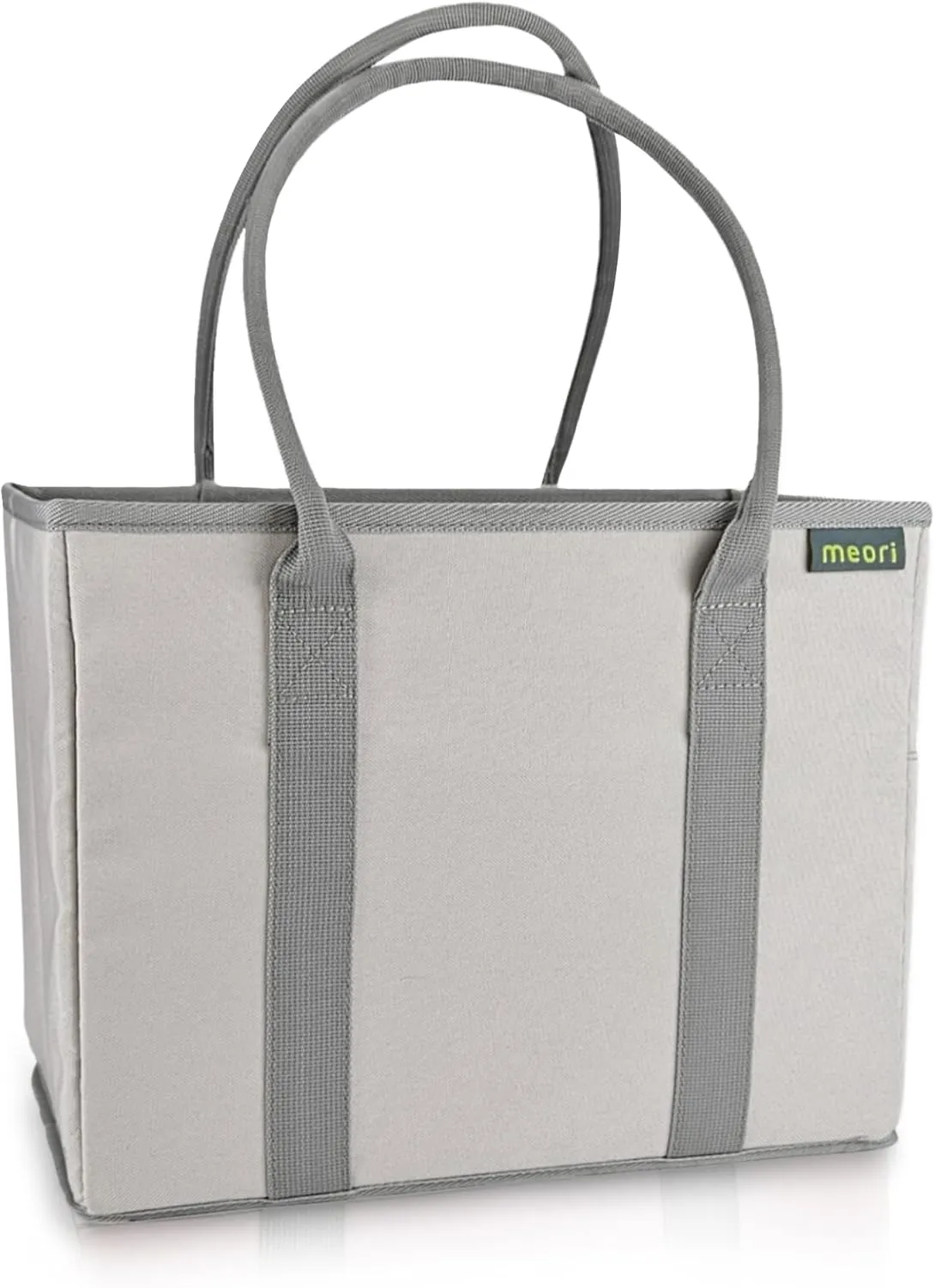 meori Office Tote Bag Carry Laptop Essentials Sturdy Bottom Stays Upright 3 Handy Pockets