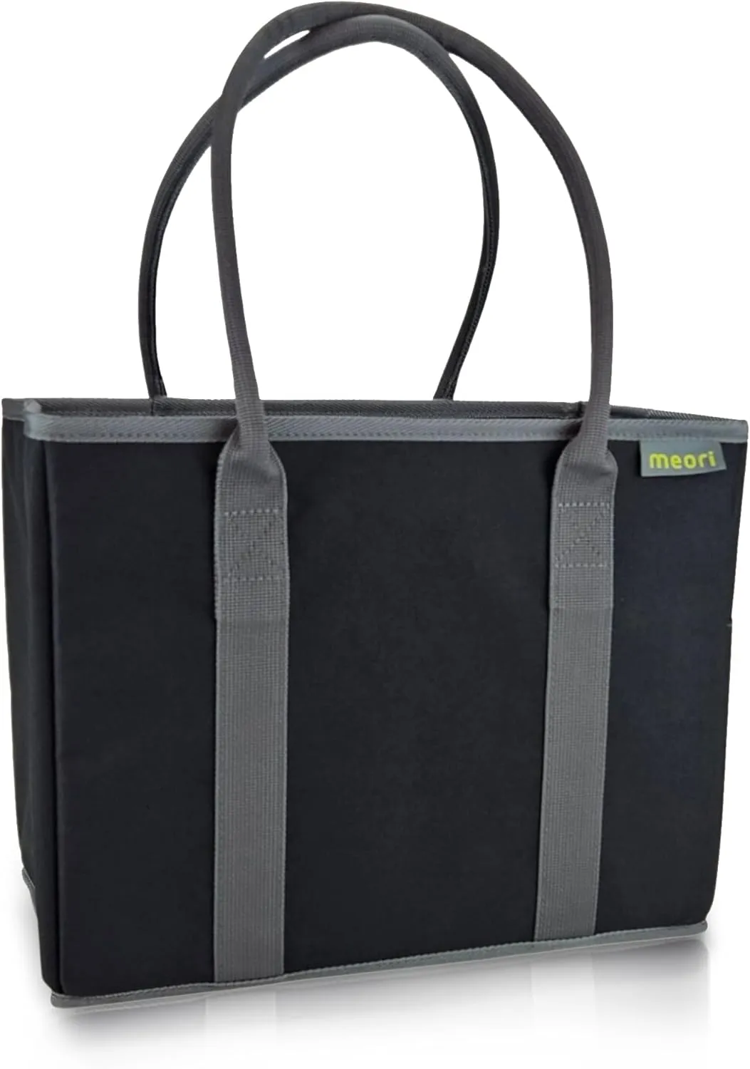meori Office Tote Bag Carry Laptop Essentials Sturdy Bottom Stays Upright 3 Handy Pockets
