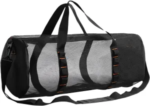 Mesh Dive Bag - Extra Large Beach and with Zipper | Diving Snorkel Gear Bags | Mesh Beach Bag | Scuba Gear Bag | Bag for Diving, Snorkeling, Swimming, Beach and Sports Equipment