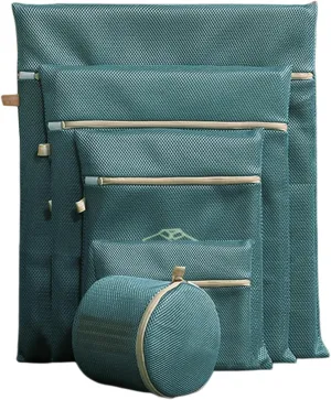 Mesh Laundry Bag, Strong Permeable Mesh Bags, with Zipper Delicate Mesh Laundry Washing Bags (Style c)
