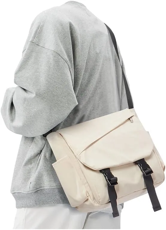 Messenge Bag for Men Women Aesthetic Shoulder Bag for School Cute Cross body Bag Classic Grunge Bag