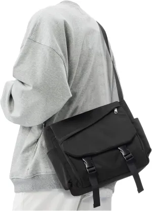 Messenge Bag for Men Women Aesthetic Shoulder Bag for School Cute Cross body Bag Classic Grunge Bag
