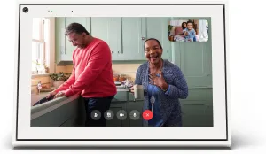 Meta Portal - Smart Video Calling for the Home with 10” Touch Screen Display - White