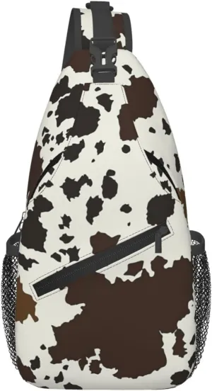 Mexican Colorful Pigeons Pheasant Sling Bag Adjustable Crossbody Bag Casual Chest Bags Travel Shoulder Backpack