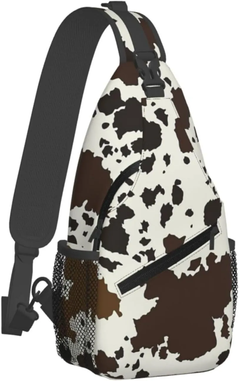 Mexican Colorful Pigeons Pheasant Sling Bag Adjustable Crossbody Bag Casual Chest Bags Travel Shoulder Backpack