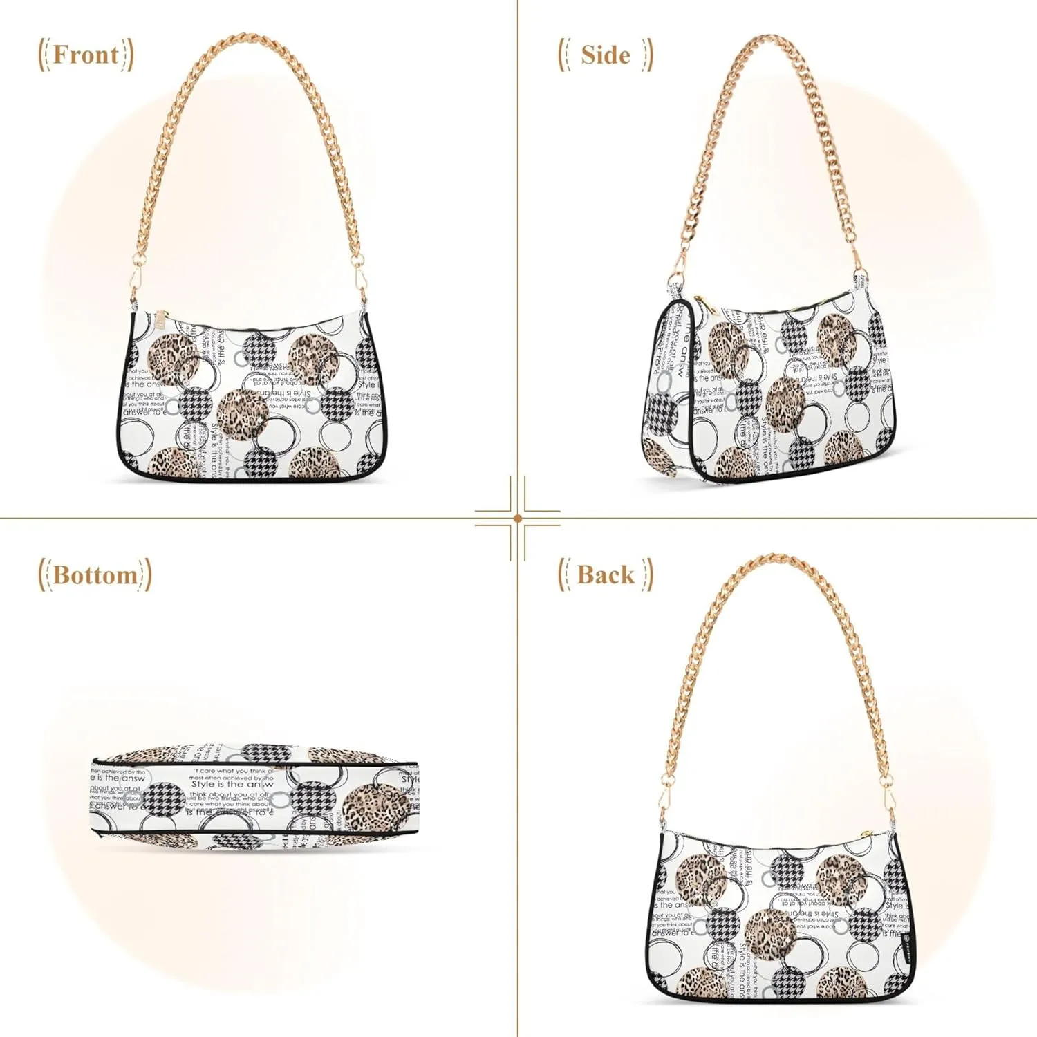 Mexican Skulls Wallet Purse Hobo Purses Women Designer Handbags Funny Cute Shoulder Bags